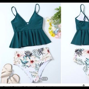 Two piece bathing suit from shein.